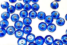 3mm Preciosa Crystal Sapphire Flat Back Sew-On Stones