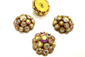 18 mm Vintage Swarovski Embellishment DIY Supplies wedding decorations