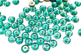 3mm Preciosa Crystal Blue Zircon Flat Back Sew-On Stones