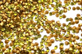 Swarovski 3SS/PP8 1.5mm Olivine Crystals for Clay Art, Nail Art, Jewelry Making