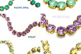 47ss Swarovski Crystal Rhinestone Chain, strass chains 10MM (0.5 Meter)