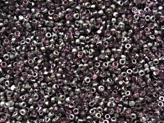 13/0 Charlotte Cut Beads Patina Transparent Light Amethyst Silver 5/10/20/50/250/500 Grams glass beads, jewelry supply, findings, craft