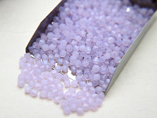 4mm Violet Opal Swarovski Bicone Beads 36/72/144/360/720 Pieces (389) jewelry beads, embellishment couture, embroidery materials