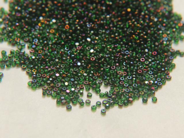 11/0 Charlotte Cut Beads Patina Light Green Bronze Gold 10/20/50/250/500 Grams PREMIUM MATERIALS