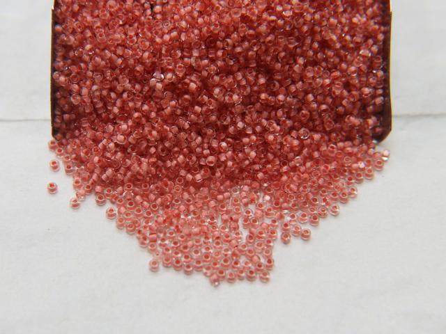 13/0 Charlotte Cut Beads Crystal Vintage Rose Lined 10/20/50/250/500 Grams PREMIUM SEED BEADS, Native supply