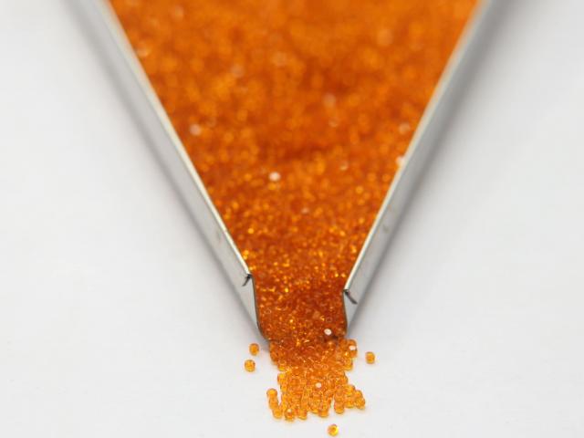 11/0 Charlotte Cut Beads 80060 Transparent Light Orange 10/20/50/250/500 Grams PREMIUM SEED Beads Native supply