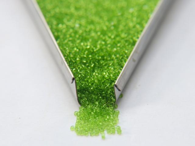 13/0 Charlotte Cut Beads 50430 Transparent Kelly Green 5/10/20/50/250/500 Grams PREMIUM SEED Beads Native supply