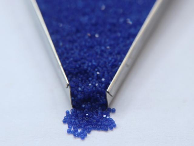 13/0 Charlotte Cut Beads 30050 MATT Sapphire  5/10/20/50/250/500 Grams craft supplies, jewelry making, native supplies