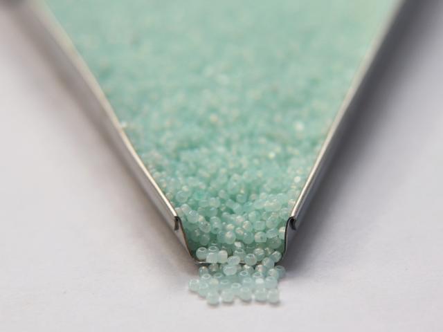13/0 Charlotte True Cut Beads Mint Opal 5/10/20/50/250/500 Grams Premium Seed beads, native supply