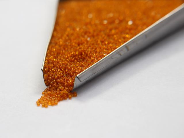 13/0 True cuts Charlotte Cut Beads Amber Yellow Lined 5/10/20/50/250/500 GRAMS jewellery rare heart beads, jewelry supply, native supply