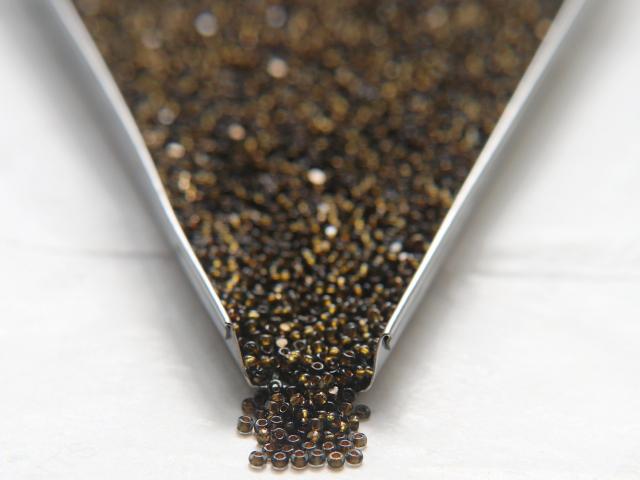 11/0 True cuts Charlotte Beads Black Diamond Antique Gold Lined 10/20/50/250/500 Grams PREMIUM SEED BEADS, Native Supply