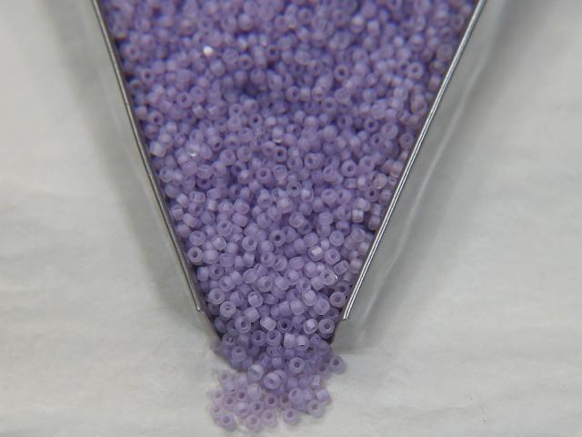 13/0 Charlotte Cut Beads Crystal Matt Lilac Lined 5/10/20/50/250/500 Grams embroidery materials, jewelry making, vintage beads