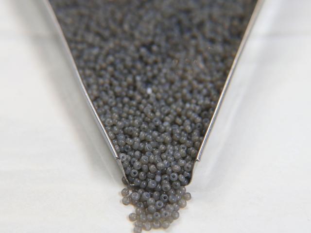 13/0 Charlotte Cut Beads Grey Opal 5/10/20/50/250/500 Grams PREMIUM SEED BEADS, Native Supply
