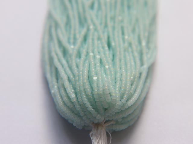 11/0 Hanks Charlotte Cut Beads Light Azore Opal 1/5/25/50/100 Hanks 2.0mm jewellery rare glass beads, jewelry supply, Native supply