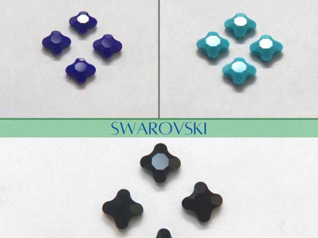 Vintage Swarovski 7 mm Swarovski (3 Colours) Premier Crystal Rhinestones 12/36/72 Pieces gemstones