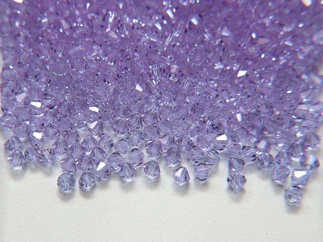 4MM Provence Lavender Swarovski Bicone Beads Cuts 36/72/144/432/720 Pieces (283) jewelry supplies, embroidery materials